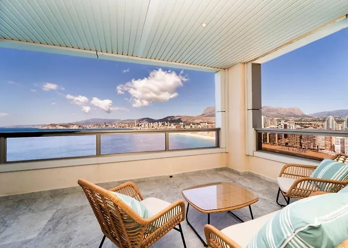 Luxury Apartment With Stunning Seaview In Benidorm